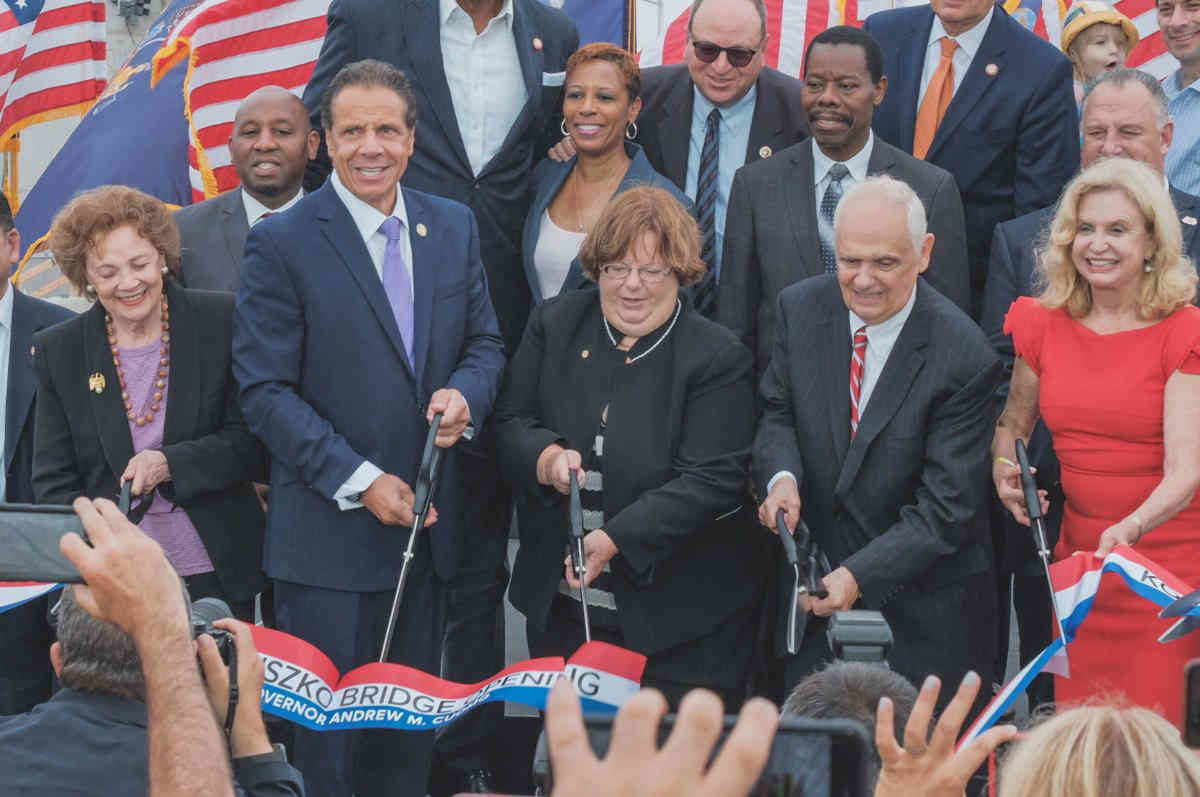 Second span of Kosciuszko Bridge officially opens for motorists