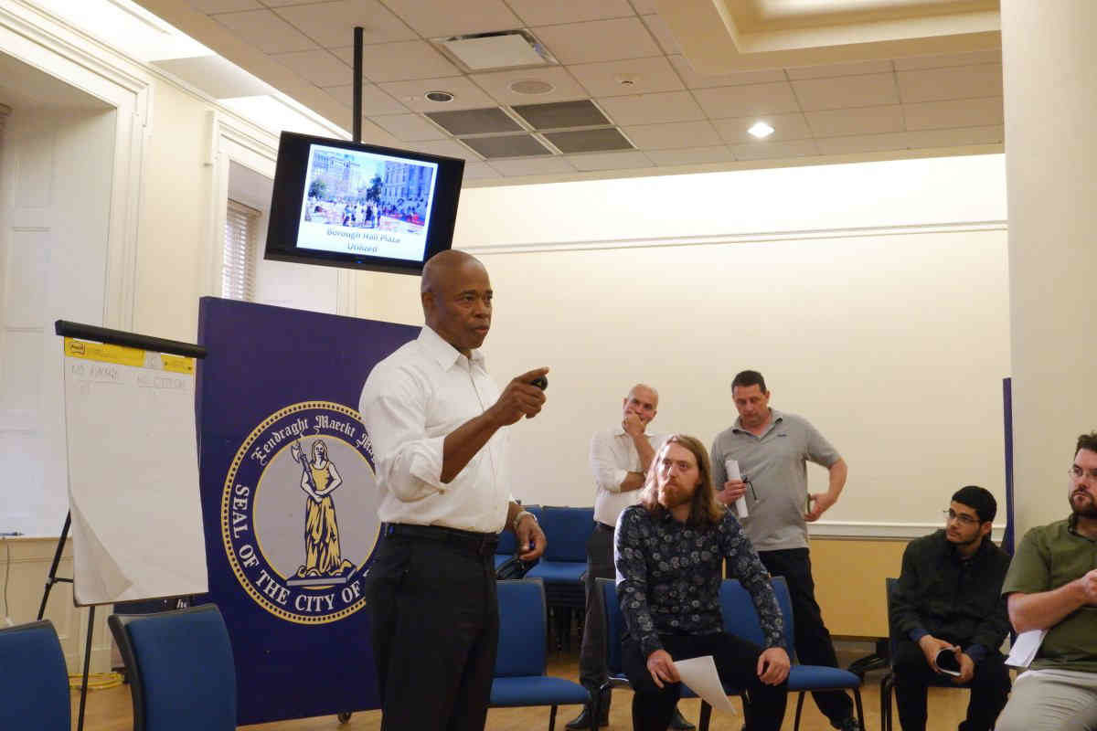 Borough President Adams: If everyone else can park illegally, I can too!