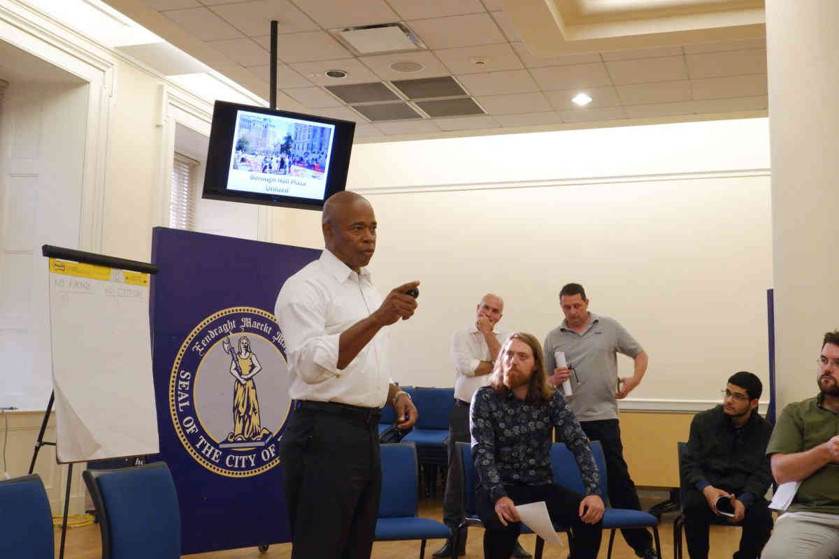 Borough President Adams: If everyone else can park illegally, I can too!