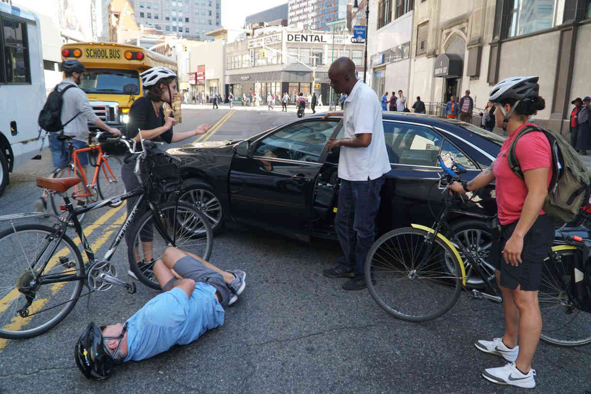 Cyclist injured in Downtown crash