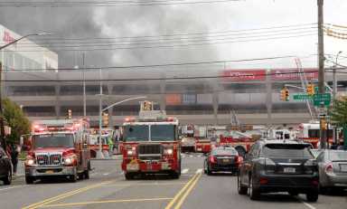 Fire in Kings Plaza parking garage injures 21