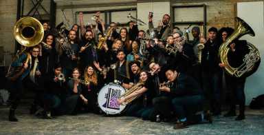 Blast off: Giant Bushwick band opens brass festival