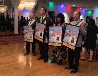 Italian heritage group honors Columbus Day Parade marshals