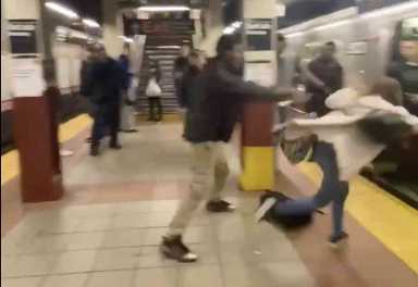 Cops arrest alleged serial brake puller for shoving woman at train