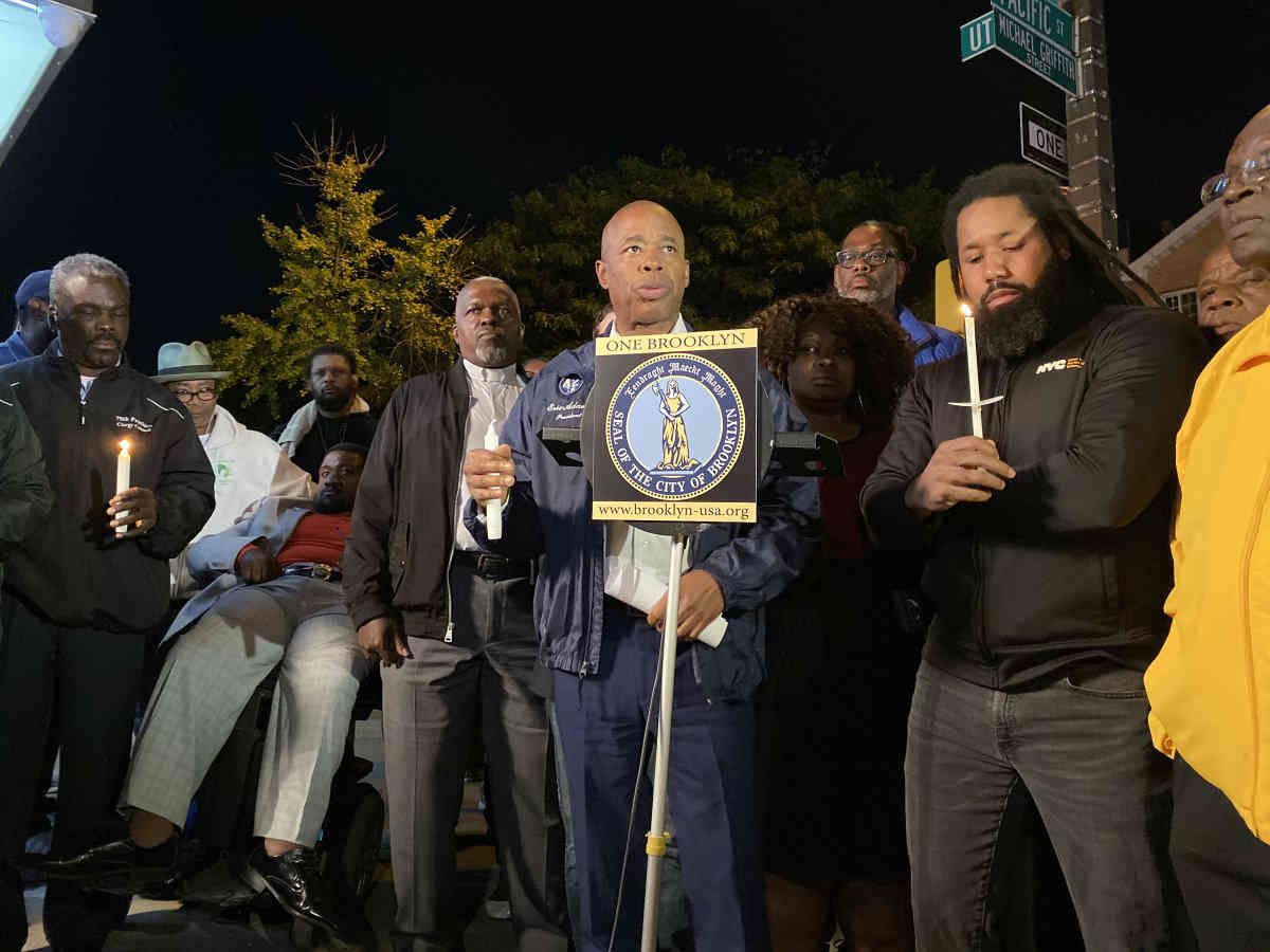 ‘This has destroyed our community’ Pols hold vigil for Crown Heights mass shooting