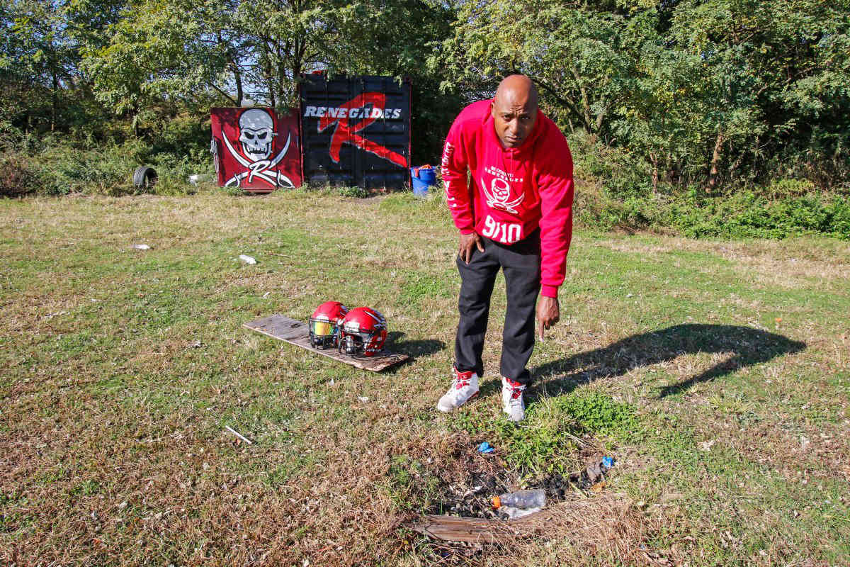 Friday Night Blight: Canarsie football team’s practice field plagued by garbage, pipes, human feces