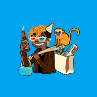 This is a cartoon os a man looking like he is going to a party.