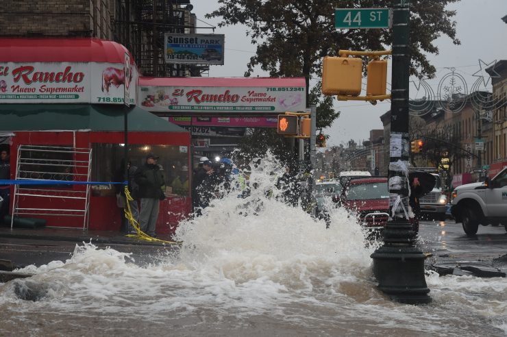 flooded streets