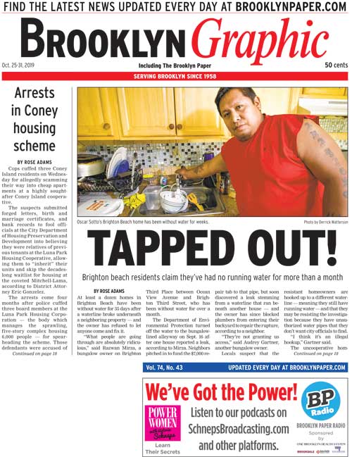 Brooklyn Graphic: October 25, 2019