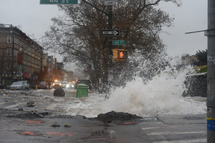 flooded streets