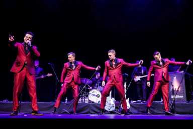 Full harmonic: Retro band will croon hits of the 1950s and ’60s