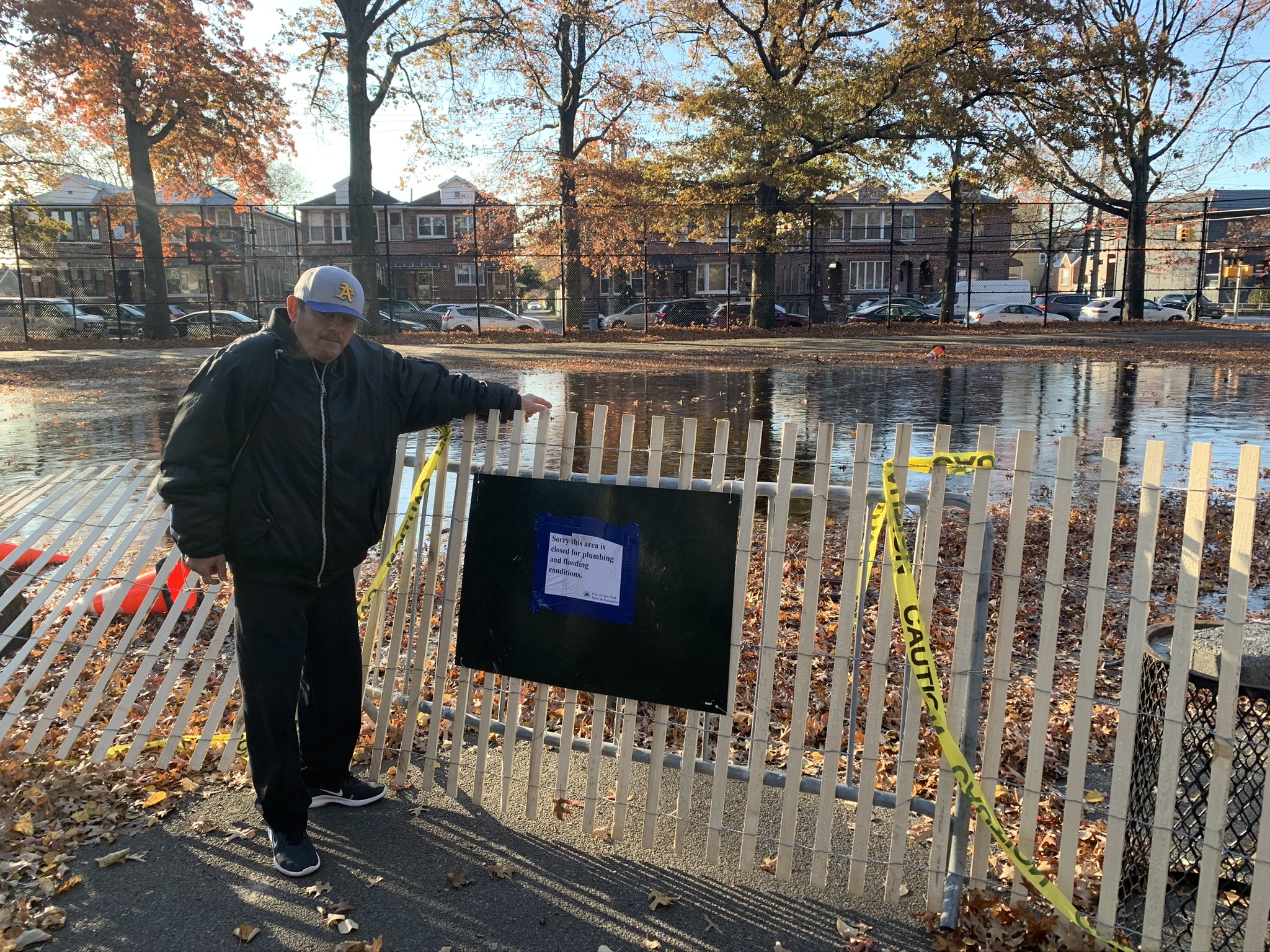 A total eclipse of the park Sheepshead Bay park plagued by years of