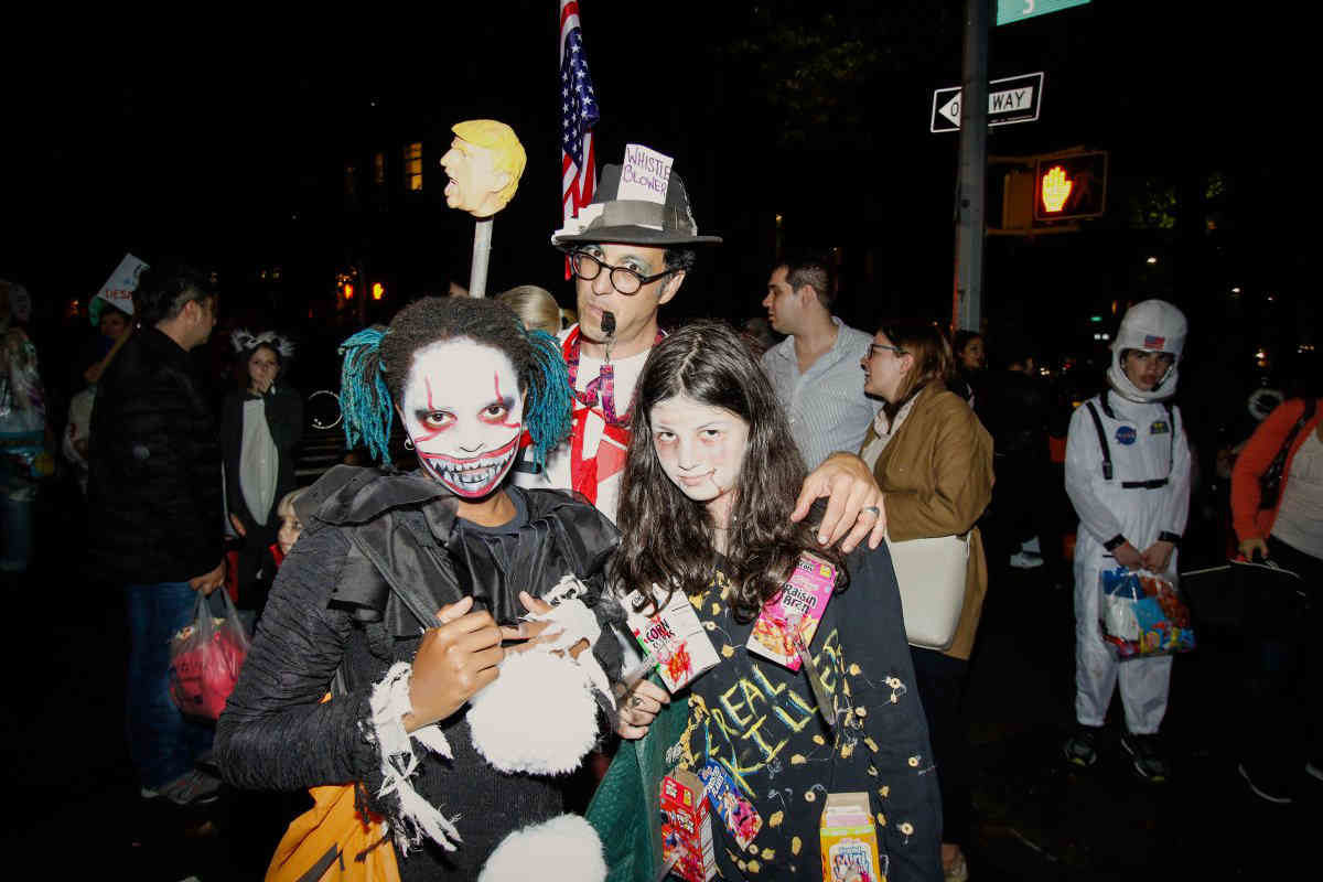Masked revelers flock to Park Slope for annual Halloween parade