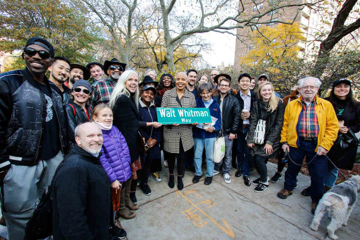 Honoring the Bard: Whitman fans celebrate Clinton Hill street co-naming
