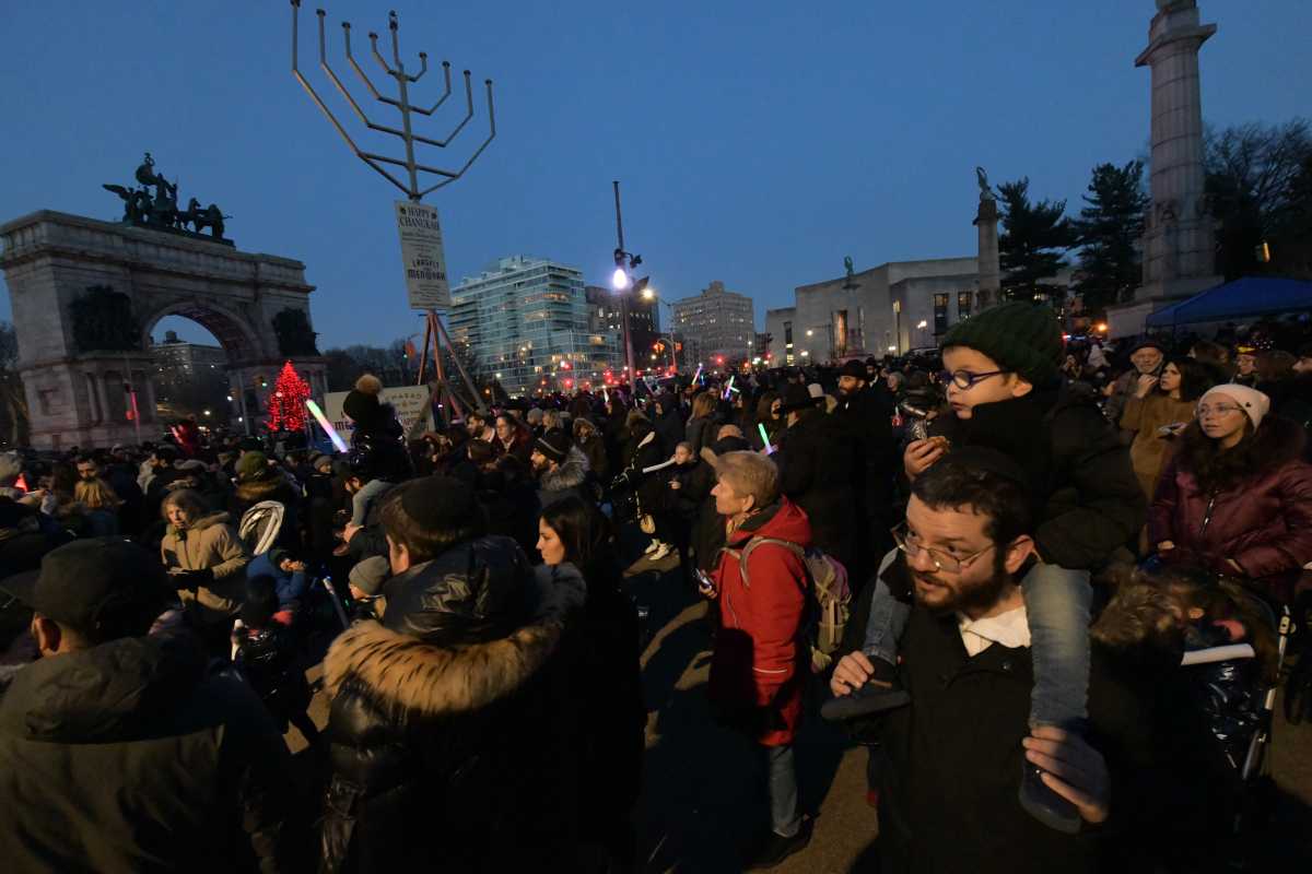 Hanukkah menorah