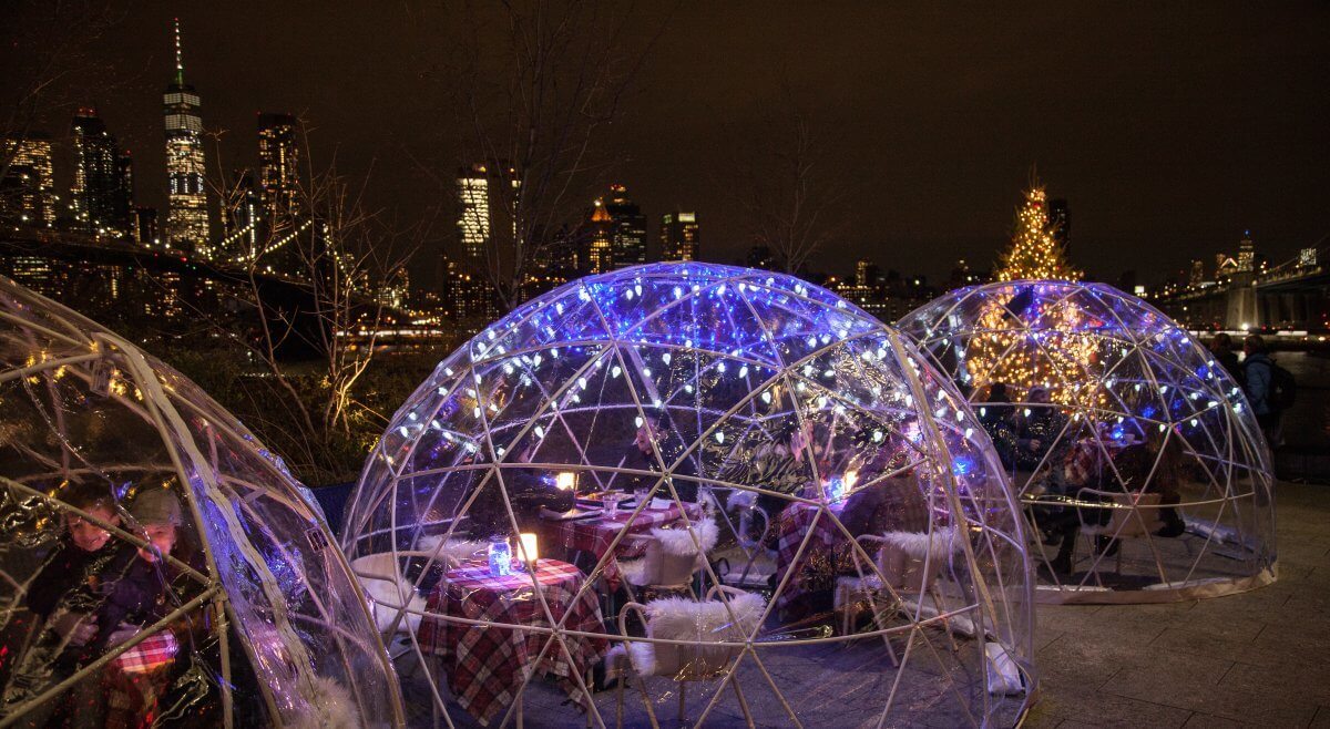 Raise the roof! Outdoor tents sprout on Brooklyn rooftops • Brooklyn Paper