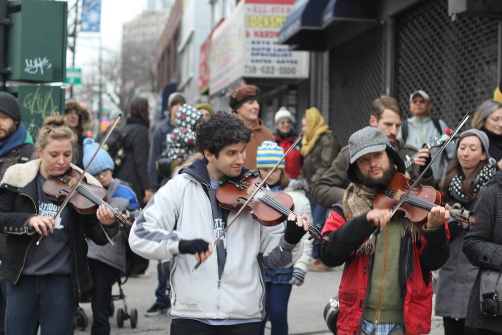 Merry melody Music parade marches through Brownsville • Brooklyn Paper