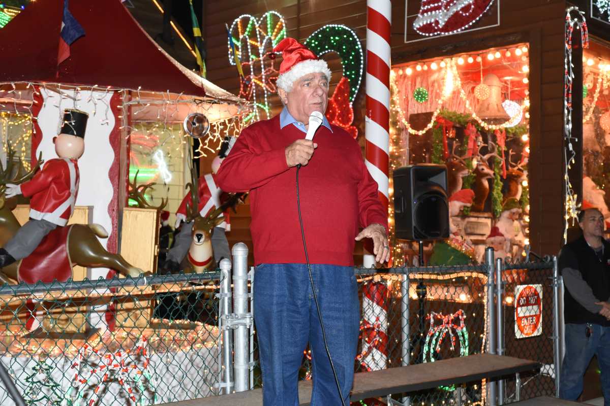 Frank Seddio speaks at the Seddio house in Canarsie on Friday, Dec. 6, 2019.