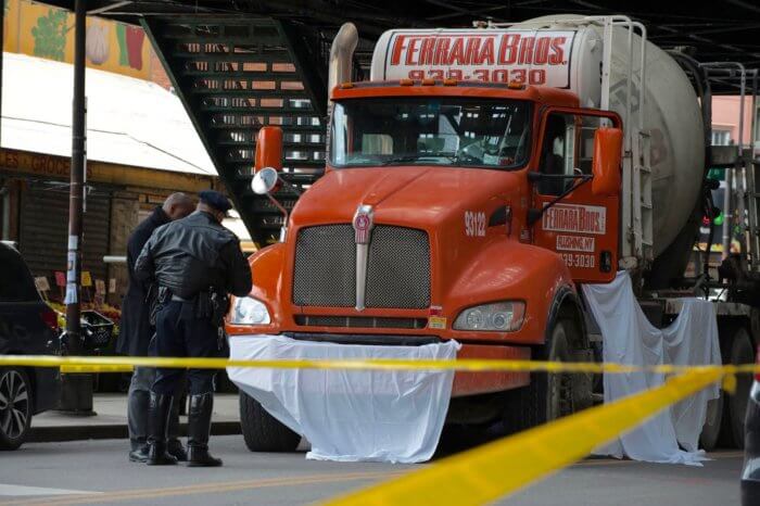 cement truck