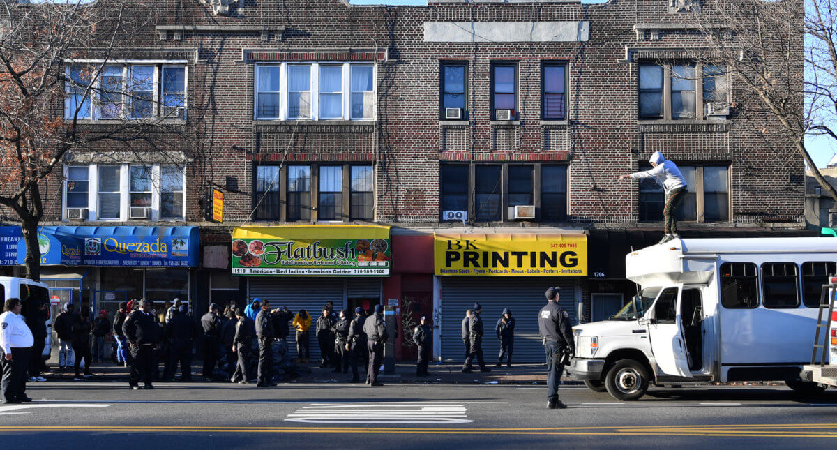 Brooklyn dollar van driver standoff
