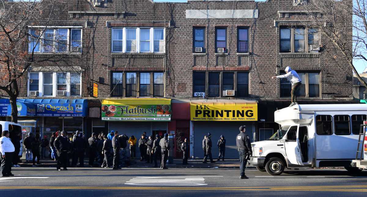 Brooklyn dollar van driver standoff