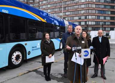 Electric Artic Bus