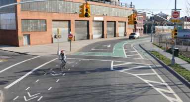 Franklin Avenue bike lane