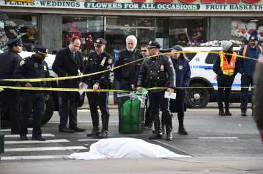dead pedestrian