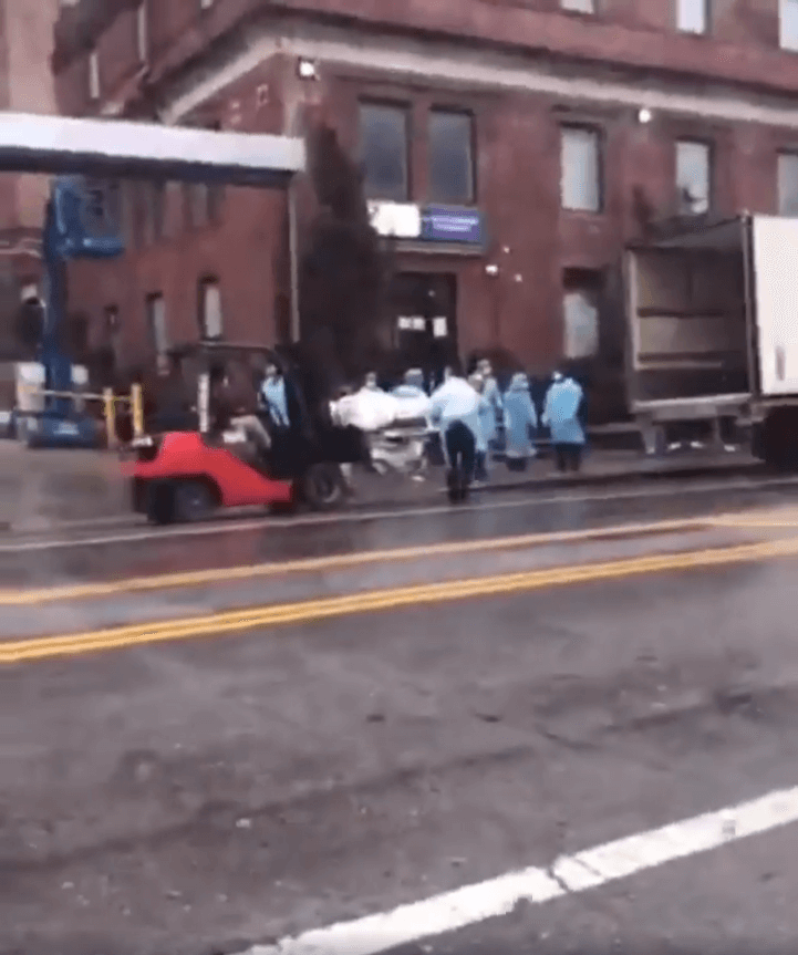 Brooklyn Hospital forklift