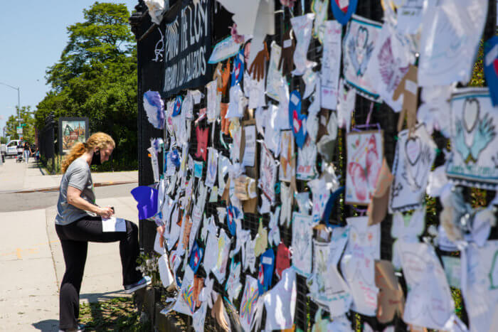 memorial wall