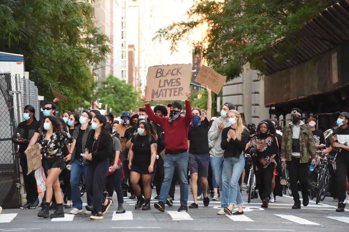 Car Rams Into Black Lives Matter Protesters In New York City's Time Square