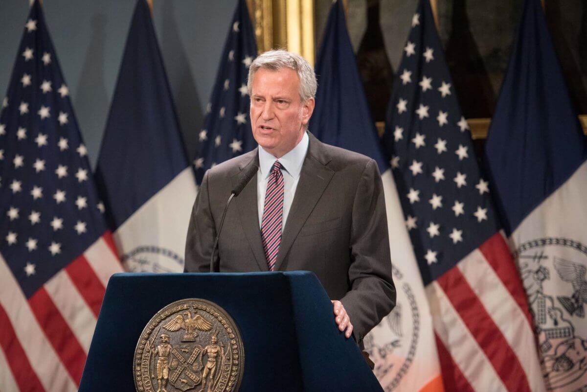 Mayor Bill de Blasio