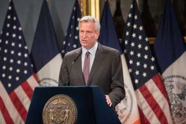 Mayor Bill de Blasio