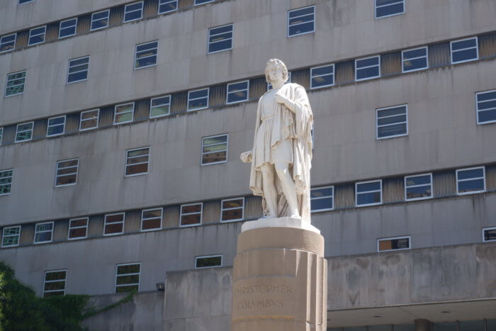 Columbus statue
