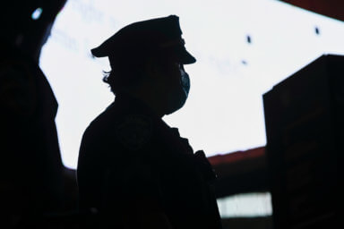 Protests against racial inequality in the aftermath of the death in Minneapolis police custody of George Floyd, in New York