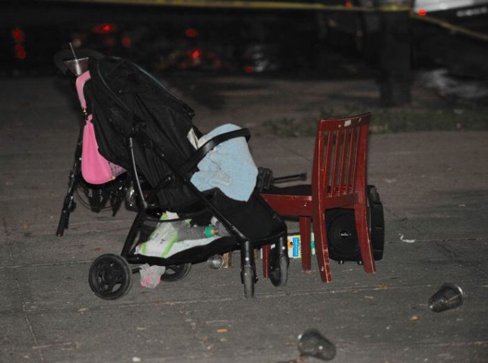 scene of davell gardner shooting