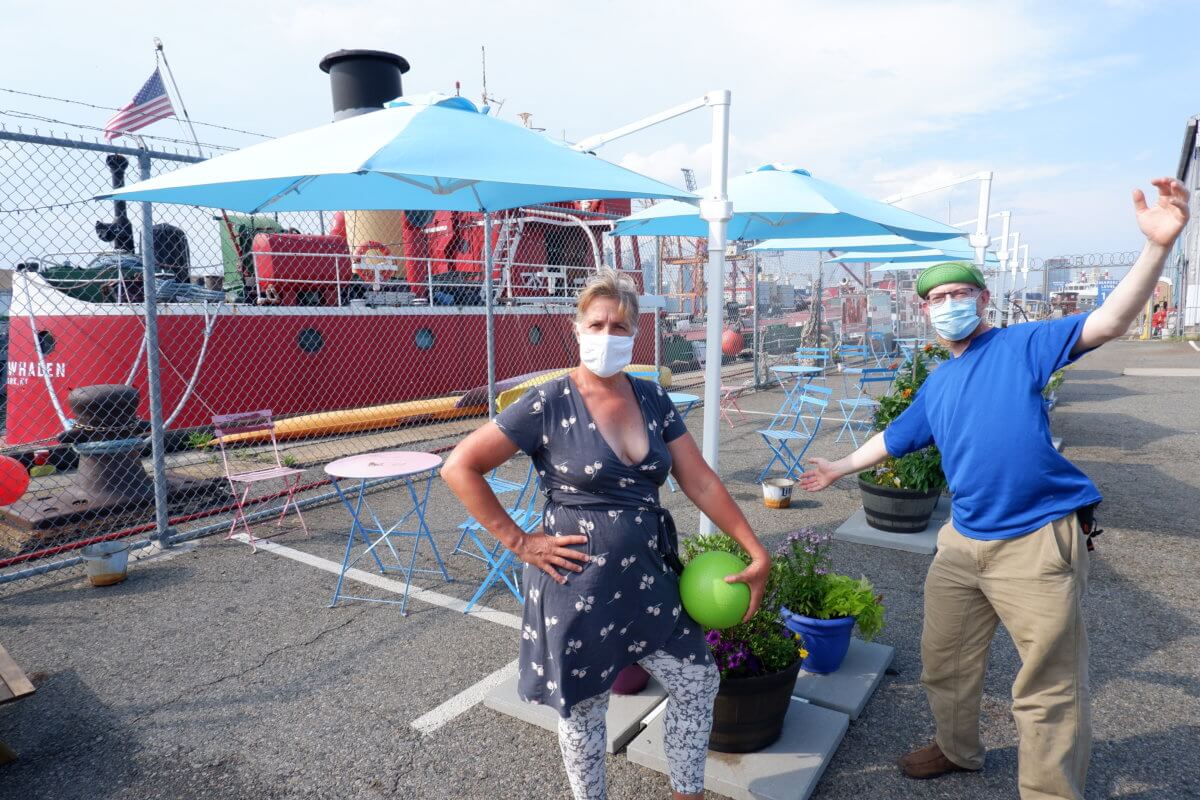 Red Hook pop up park