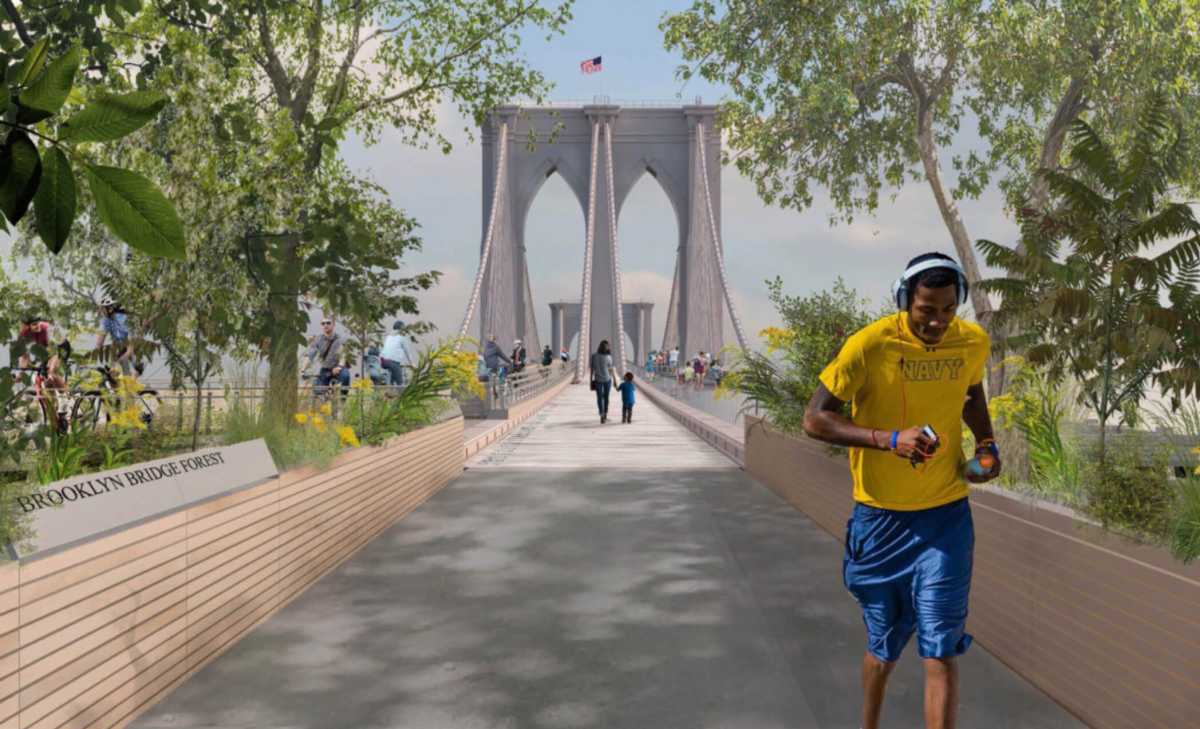 Brooklyn Bridge Forest 1