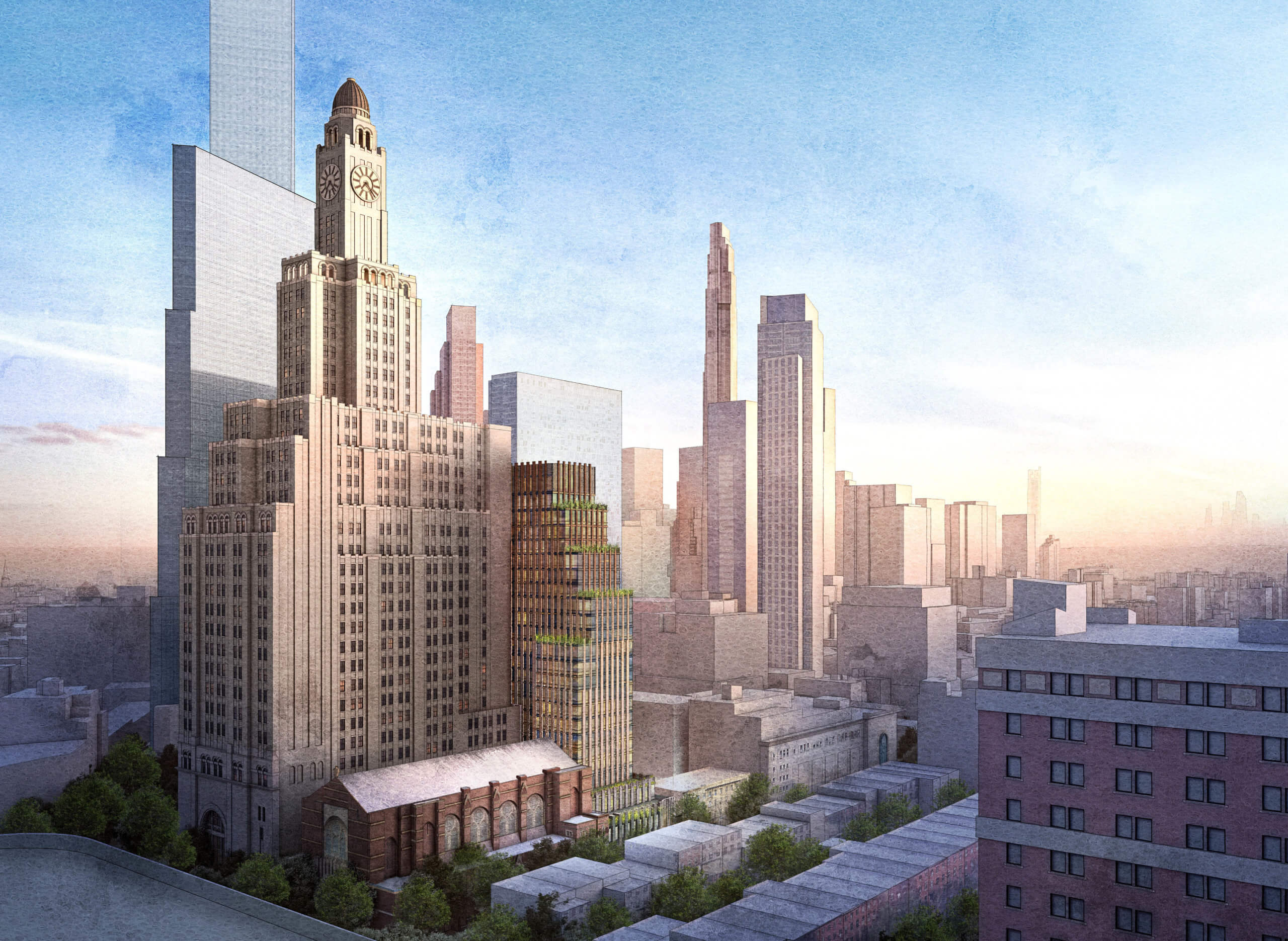 ☆Brookpace ブルックペース ファインアート クライスラー・ビル chicago #starbucksreserveroastery