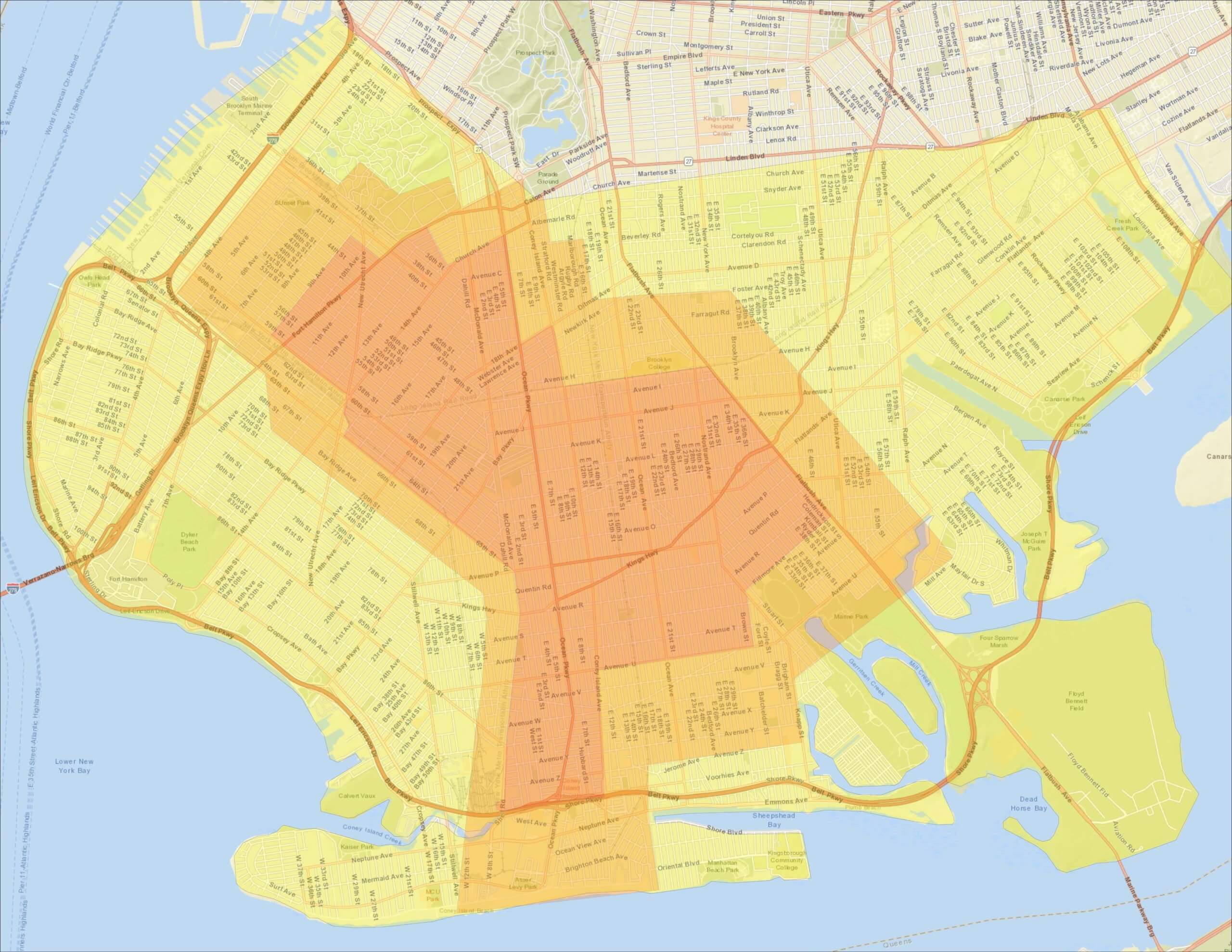 NYC releases ZIP code map of COVID-19 clusters 