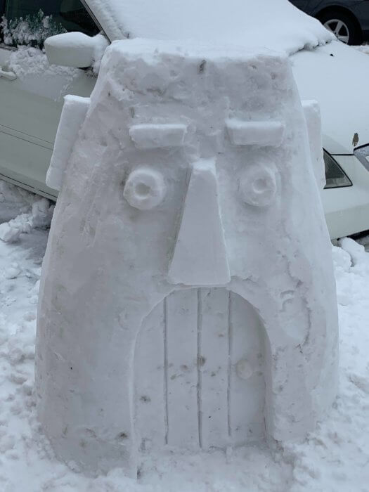 spongebob igloo