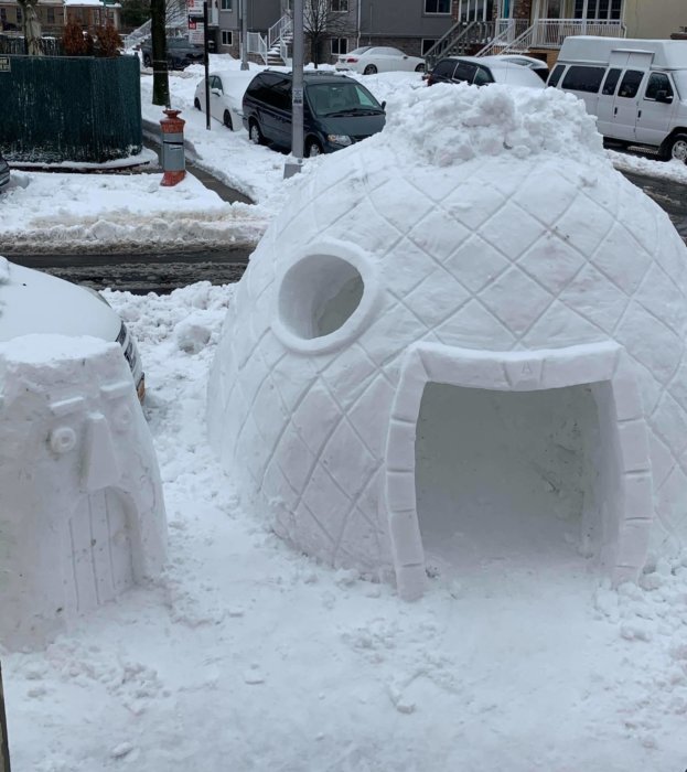 spongebob igloo