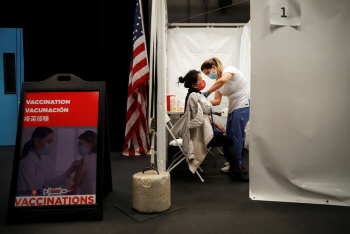 pop-up vaccination site