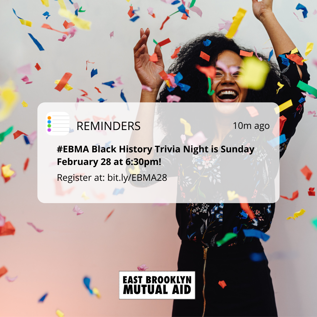 East Brooklyn Mutual Aid S Black History Month Trivia Fundraiser Brooklyn Paper