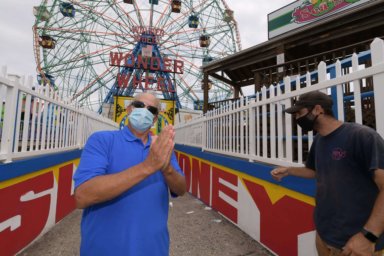 Reopening of amusement parks gives hope to Coney Island