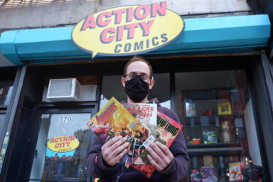 comic book store