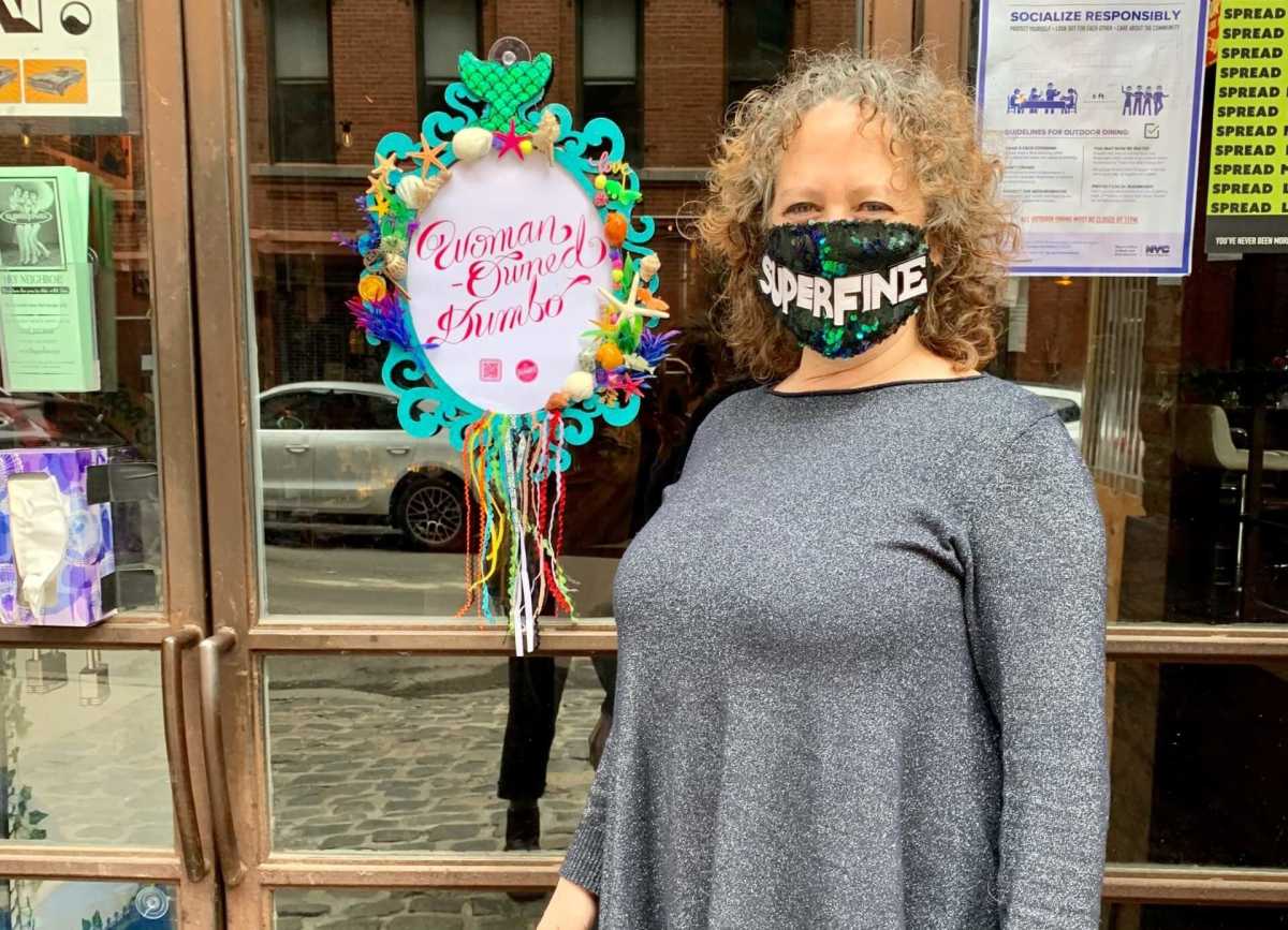 Superfine Woman Owned door bomb