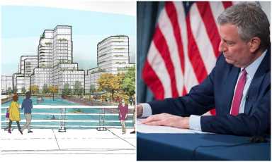 mayor de blasio gowanus