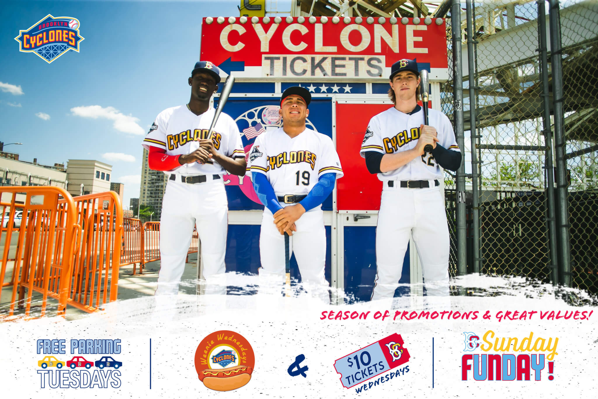 Brooklyn Cyclones say ‘play ball’ with fun and familyfriendly