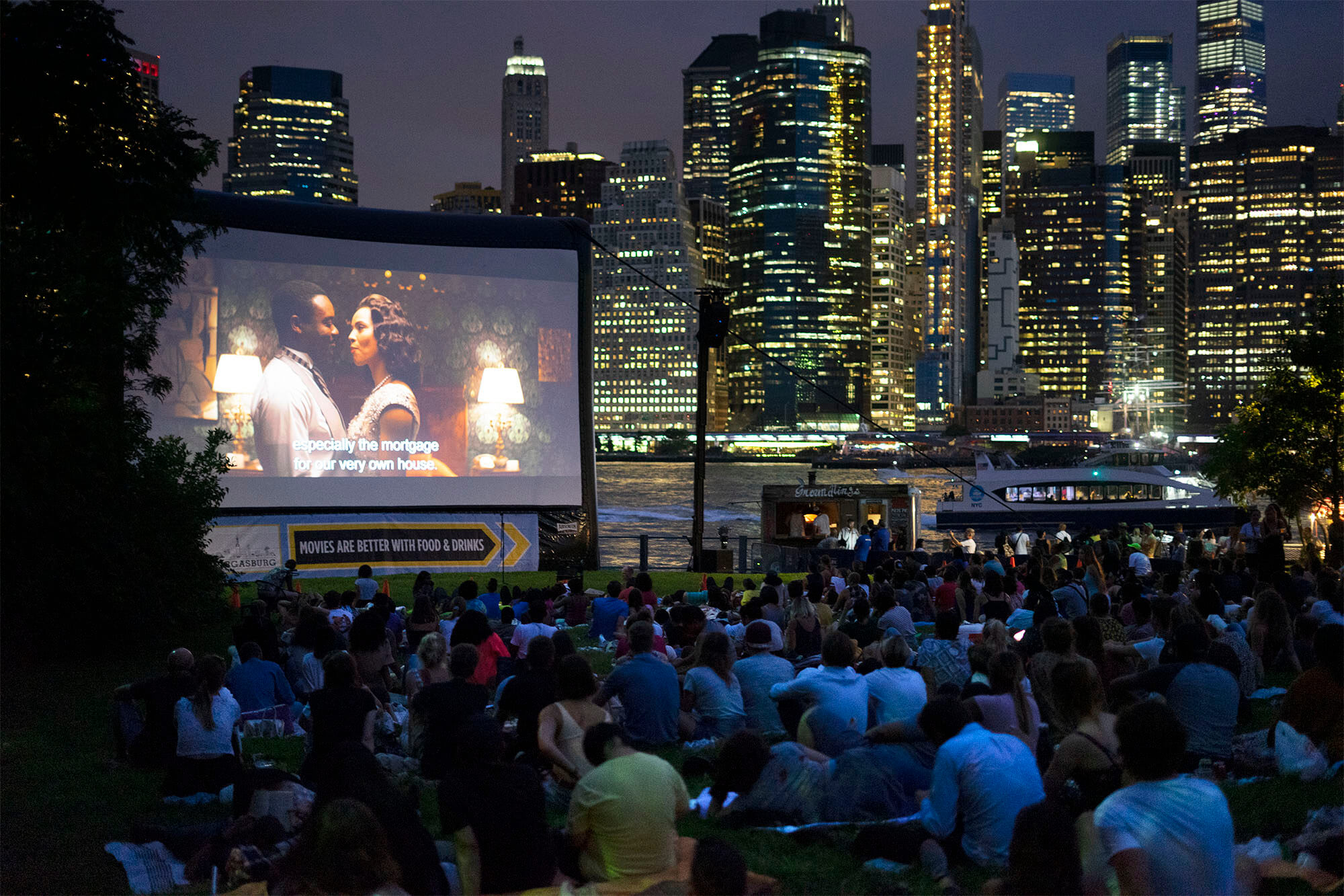 Beloved outdoor movie series returns to Brooklyn Bridge Park for 21st